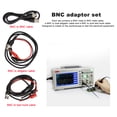 thumbnail image 3 of Bnc A Bnc Macho Y Cocodrilo Dual Y Cable De Gancho De Prueba Dual 500A 5A 50Ohm Con 8 Anillos De Color Cable De Prueba Coaxial Para Osciloscopio Wifi Monitor De Enrutador Inalámbrico 3 Piezas Kearding TO004643-00, 3 of 6