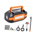 thumbnail image 2 of Compresor de neumáticos para automóviles,Bomba de inflado de neumáticos con banco de energía y arrancador de batería para automóvil,Kit de arranque de batería para coche con bomba de, 2 of 8