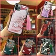 thumbnail image 3 of LYM-Phone Case For MOTO G Stylus 5G 2024, Shockproof Anti-dust Waterproof Back Cover Bell Durable Protective Silicone Anti-knock TPU Chinese Style Soft case Dirt-resistant Tassel, 3 of 9