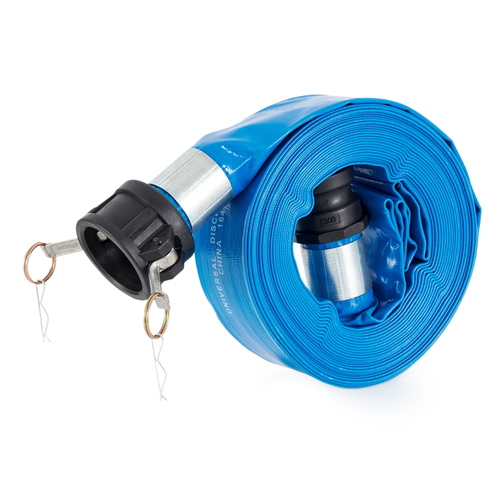 Apache 98138049 PVC Lay Flat Hoses 2 In Diameter 50 Ft, 70 psi (3 Pack)