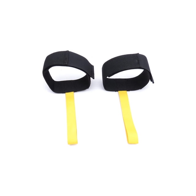 facefd Anti-lose Rope Diving for Swim Fins Fin Holder Equipment Strap Ropes Equipment Goods Support Accessory Supply Black Yellow