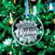 thumbnail image 4 of Etiqueta de Cristal de Navidad Xihbxyly Colgante de Vidrio Transparente, 4 of 7
