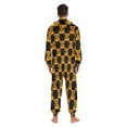 thumbnail image 7 of joogoo Basketballs in Checkered Unisex Adults Onesies Pajamas Jumpsuits L, 7 of 7