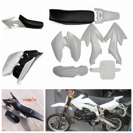 - 4 Color 50cc 110cc 125cc 140cc Plastic 4-Stroke CRF50 Pit Bike Kit Mudguard Seat