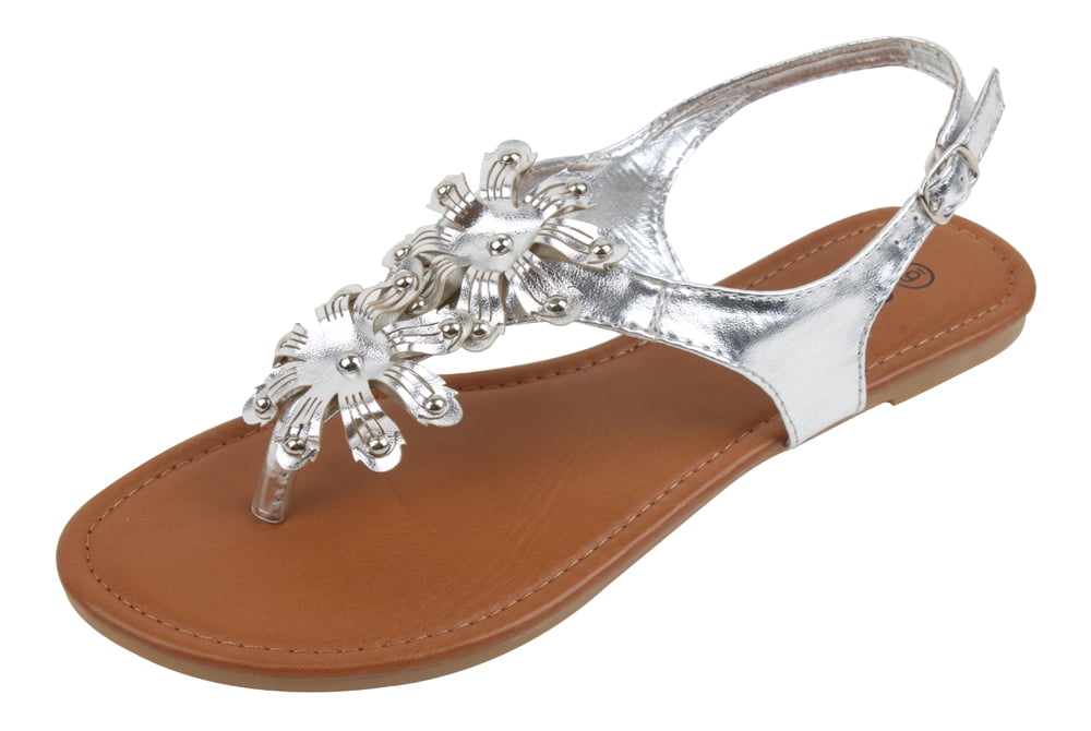 new design flat sandals ladies