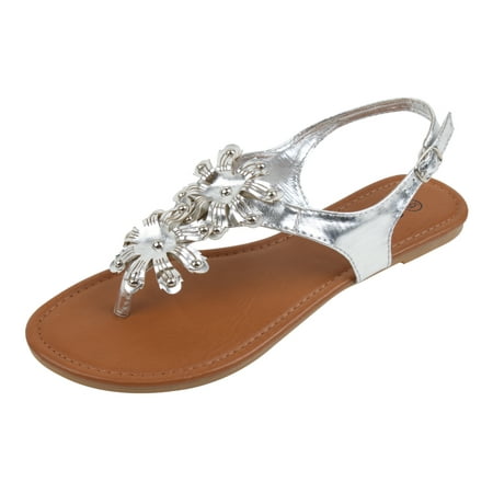 

Starbay Women s Fashion Floral Summer Beach Thong Gladiator Sandals Flats