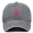 thumbnail image 4 of TIEVOSA UniCancer International Publicity Day Ribbon Embroidered Hats Baseball Hats Outdoor Sports Hats Hop Hat Letters, 4 of 4