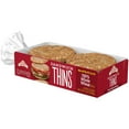 Brownberry 100 Whole Wheat Sandwich Thins Rolls, 6 Sandwich Rolls