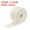 Cream White, variant on Uxcell Twill Elastic Band Knit Elastic Spool Heavy Stretch Strap for Sewing Waistband Dark Grey 4 Yard