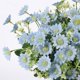 thumbnail image 5 of Ramo de novia artificial hogar sala de estar mesa decoración floral boda tela de seda ramo de flores falsas, azul lago 4 Piezas Eigraketly HA6622-02B*4, 5 of 6