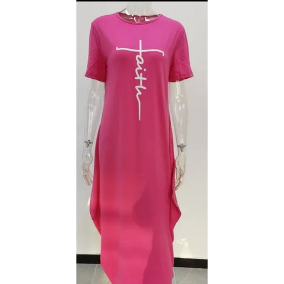 Faith Maxi Dress (Pink)