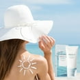 Asiatica Water Sensitive Sunscreen Milk Moisturizes And Moisturizes 2PCS Facial Milk Solar Spray