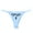 Blue, variant on Bigersell Period Panties Clearance Panties Women Thong Panty Style P-134 Nylon Brief Panties Thong Panties Briefs Mid Waist Women's Briefs Blue M