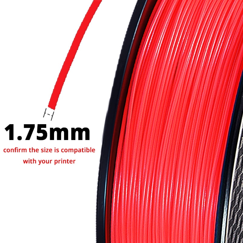 1 Kg/Spool 3D Printer PLA Filament Dark Red Color for 3D Printer 1.75mm