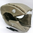 thumbnail image 3 of Shengyu Practical Insulation Sleeve Heat Shield Cover Wrap Glass Fiber Adjustable Titanium Fiber Sleeve with Fastener Springs, 3 of 6