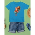 thumbnail image 3 of Rooster In Red Boots T-Shirt Juniors -Image by Shutterstock,  Large, 3 of 4