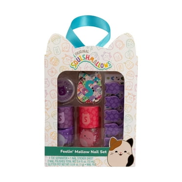 Squish Nail Set, 6 Piece Set