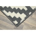 thumbnail image 2 of Garland Rug Southwest Polypropylene Cinder/Ivory Indoor Area Rug, 5' x 7', 2 of 5