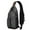 Spider Web Border, variant on Sling Backpack,Spider Web Halloween Pattern Crossbody Bag with Water Bottle Holder,Waterproof Sling Bag for Men/Women with Chest Phone Holder for Hiking,Travel