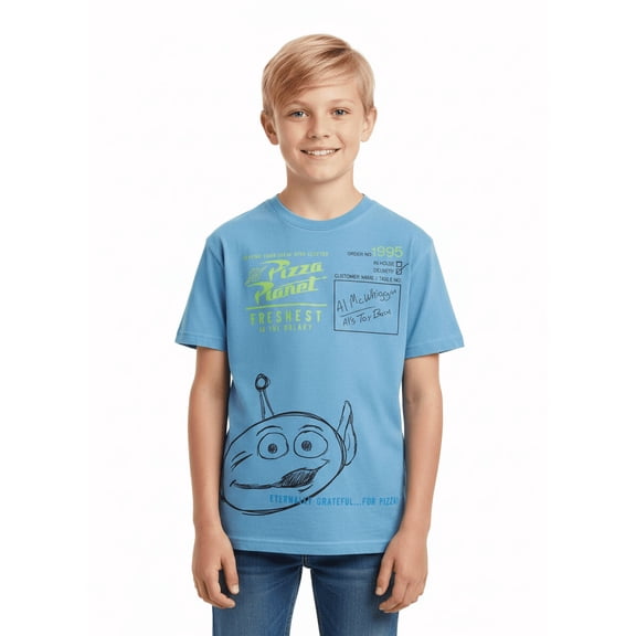 Toy Story, Boys' Relaxed Mineral Wash Graphic T-Shirt, Sizes 4-18
