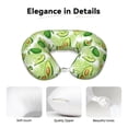 thumbnail image 4 of KLL Avocado And Tropical Palm Leaves Pattern Memory Foam Cervical Neck Pillow Versatile U-Shaped Pillows for Home/Office/Camping/Travelling/Soft Washable Cover, 4 of 8