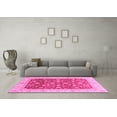 thumbnail image 3 of Ahgly Company Indoor Rectangle Oriental Pink Modern Area Rugs, 5' x 7', 3 of 4