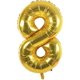 thumbnail image 1 of Yanonmyfd Globos de 40 pulgadas de números de papel de aluminio para helio, globos para fiestas de cumpleaños, banquetes, decoración digital (ROSEGOLD5),DORADO8, 1 of 18