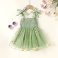 thumbnail image 4 of Younger Tree Toddler Girl Tulle Dress Baby Sleeveless Causal Princess Party Tutu Dresses for 18-24 Months, 4 of 9
