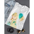 thumbnail image 3 of Cute Handmade Doll T-Shirt Women -Image by Shutterstock, Female x-Large, 3 of 4