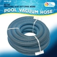 thumbnail image 2 of U.S. Pool Supply 1-1/2" x 40 Foot Professional Heavy Duty Spiral Wound Swimming Pool Vacuum Hose with Swivel Cuff, 2 of 5