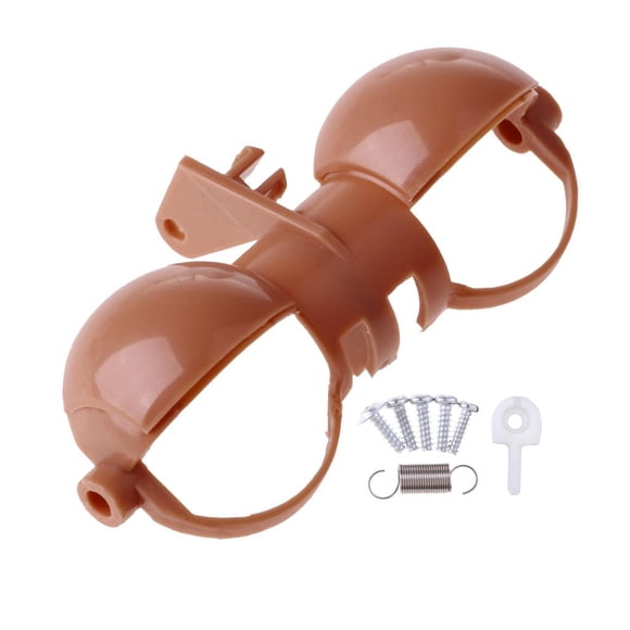 Mecanismo de marco de ojo para muñeca de juguete RBL NEO de 12", fabricación DIY personalizada Dark Tanned