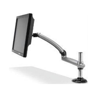 Ergotech Freedom Dual Monitor Arm For PC - Silver, Holds Two Monitors Up To 27"