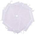 thumbnail image 4 of Bolsas de organza blancas rectangulares genéricas (100 unidades), 4 of 4