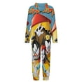 thumbnail image 5 of Animaniacs Kids Hooded Jumpsuit Union Suit Onesie One Piece Blanket for Boys Girls, 5 of 7