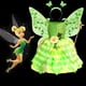 thumbnail image 2 of Disney-disfraz de hada Tinker Bell para niños y niñas, vestidos de flores iluminados con LED, traje de Cosplay, fiesta de cumpleaños y Carnaval, 2024, 2 of 5