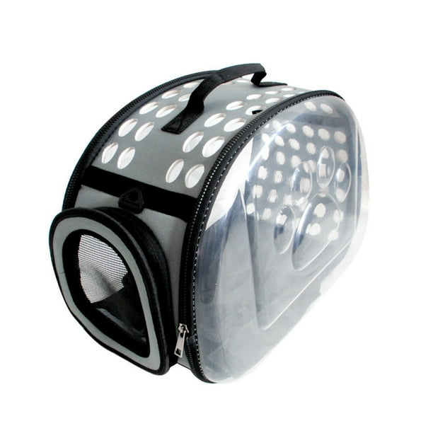 Pet Carrying Package Space Bolsas portátiles transparentes plegables para mascotas