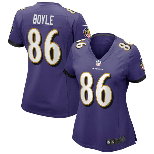 Nick Boyle Baltimore Ravens Nike Women's Game Jersey - Purple