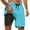 Light Blue, variant on Boys Swim Trunks Compresssion Liner Inseam Board Bathing Suit Pockets Beach Pants,,3XL