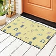 thumbnail image 2 of XMXY Music Musical Melody Area Rugs Doormat Outdoor Entrance, Facecloth Non-slip Floor Mat Rug for Living Room Kitchen Sink Area Indoor,36"x24", 2 of 9