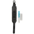 thumbnail image 2 of Watch Bracelet, Black Comfortable Wrist Watch Band With Lug For, 2 of 8