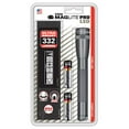 thumbnail image 1 of MagLite - SP2P09H Maglite Mini PRO LED 2-Cell AA Flashlight with Holster Gray, 1 of 4