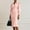 Pink, variant on Women Wedding Guest Dress Long Sleeve Gray Midi Formal Bodycon Tunic V Neck Dresses Dress for Women M