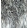 thumbnail image 3 of Plutus Wild Gray Wolf Gray White Handmade Luxury Pillow 12"L x20"W, 3 of 3