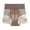 Brown, variant on PMVFHDE Women Mid Rise Mesh Sheer Lace Smooth Silk Panties Breathable Comfortable Underwear Solid Color Casual Briefs Womens Underwear Black,M