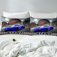 thumbnail image 4 of Erosebridal Teens Racing Car Sheet Set Twin,Extreme Sports Bedding Sets Twin Size,Fast Car Decor,Breathable,3pcs, 4 of 7