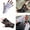 Black, variant on Women Gothnic Party Sexy Dressy Lace Gloves Fingerless Black White Mittens