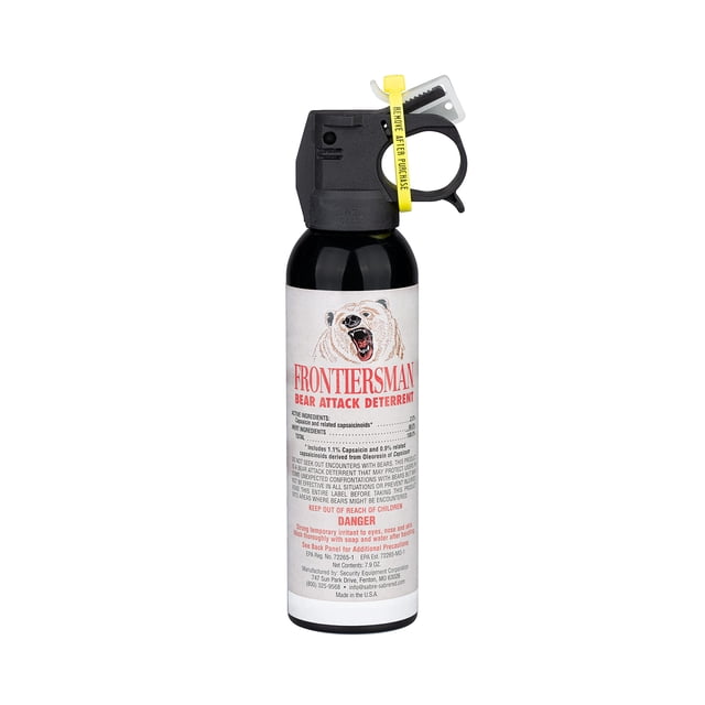 Spray para osos SABRE Frontiersman, 233 ml, potencia máxima del 2,0%