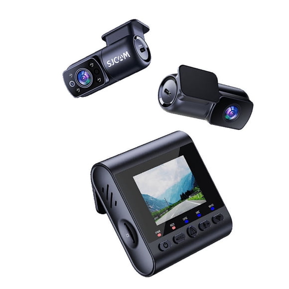SJCAM M60 4K 30FPS Caméra de Tableau de Bord avant pour Voiture GPS