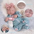 thumbnail image 3 of Muñeca Reborn UOFTKIZ realista para niña de 20 pulgadas con cuerpo de tela, 3 of 7
