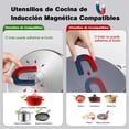 thumbnail image 4 of Parrilla de Inducción Eléctrica Sangkee 3 Quemadores 2000W 10 Niveles de Temperatura, 4 of 7